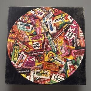 VTG Candy is Dandy Round Springbok Puzzle Over 500 Pieces 1981 COMPLETE! NICE!!